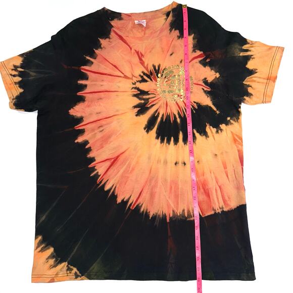 Bleach Tie Dye Swirl Cabo Beach Cabo San Lucas Short Sleeve T-Shirt Size XL - Picture 11 of 11